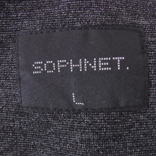 実際に弊社で買取させて頂いた☆SOPHNET/ソフネット 13AW ストレッチウールジャケット/パンツ セットアップ/Lの画像 2枚目