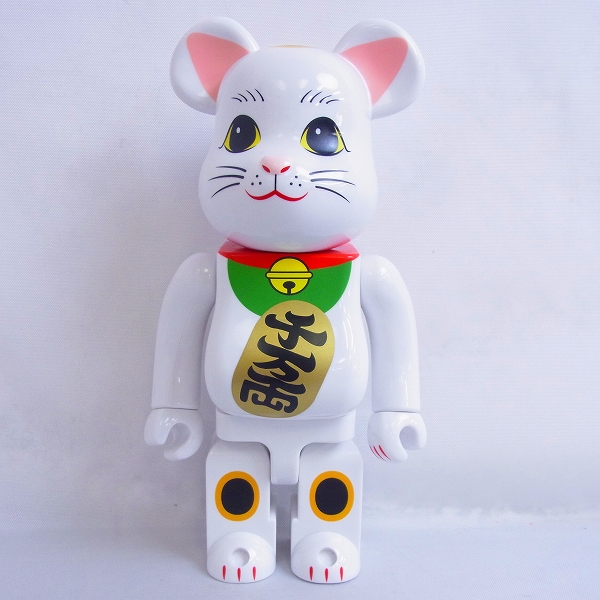 実際に弊社で買取させて頂いた東京スカイツリー ソラマチ×BE@RBRICK 招き猫 ベアブリック 千万両/白 400%