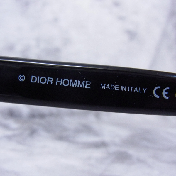 実際に弊社で買取させて頂いた Dior HOMME/ディオール・オム BLACKTIE7SN 眼鏡/メガネフレーム/サングラスの画像 4枚目