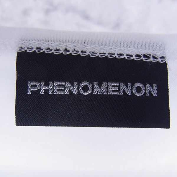 実際に弊社で買取させて頂いた☆PHENOMENON/フェノメノン 2013SS フラワーエンブレム カットソー Tシャツの画像 2枚目