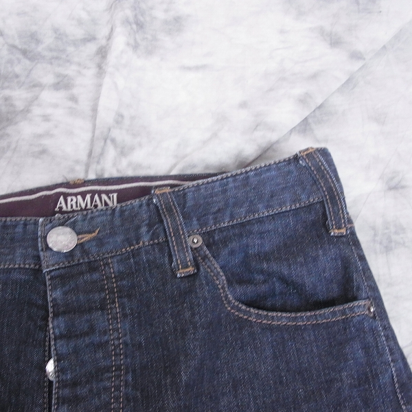 実際に弊社で買取させて頂いたARMANI COLLEZIONI/アルマーニコレッツォーニ デニムパンツ 31の画像 7枚目