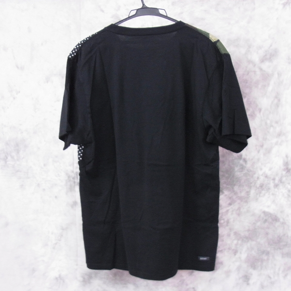 実際に弊社で買取させて頂いた☆SOPHNET/ソフネット FABRIC MIX POCKET TEE パッチワークTシャツ XLの画像 1枚目