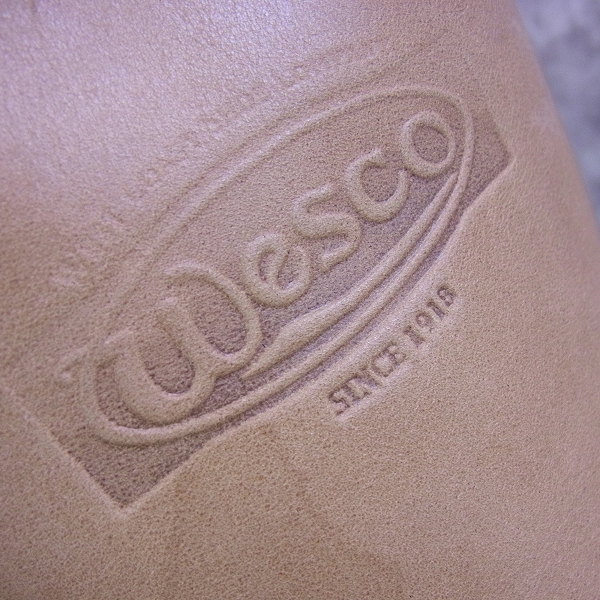 実際に弊社で買取させて頂いたWESCO/ウエスコ BOSS/ボス エンジニアブーツ ブラウン 8.5Dの画像 6枚目