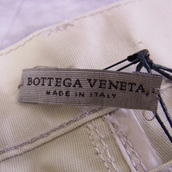 実際に弊社で買取させて頂いたBOTTEGA VENETA/ボッテガヴェネタ　スキニーポロシャツパンツ/46の画像 3枚目