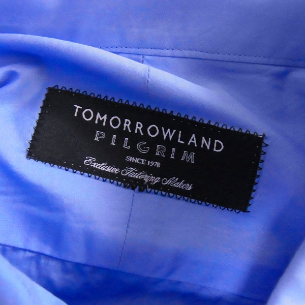 実際に弊社で買取させて頂いたTOMORROWLAND/トゥモローランド パイピングシャツ/39の画像 2枚目